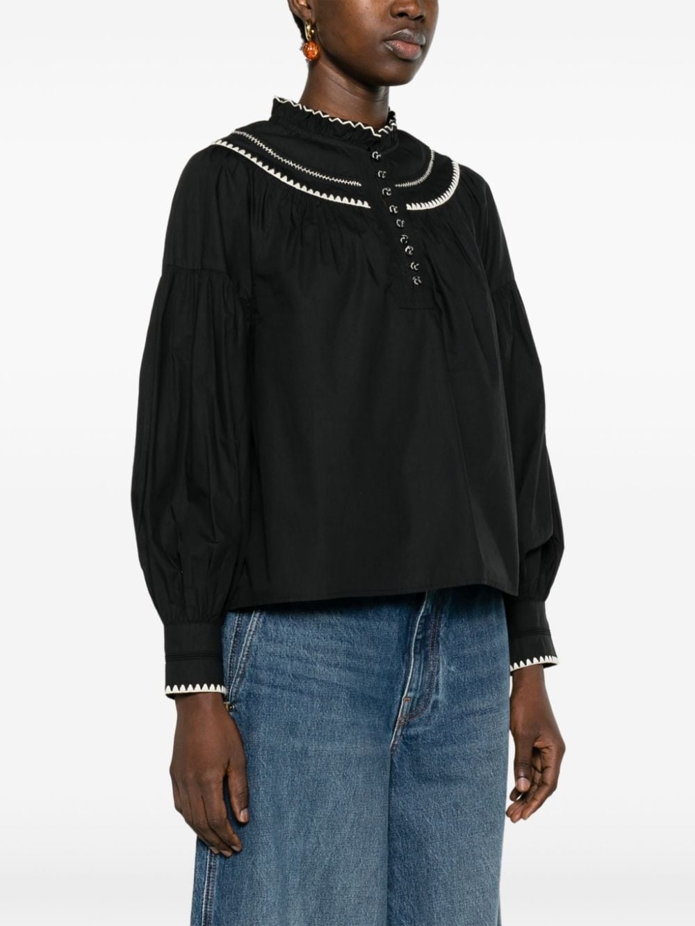 Lennie cotton blouse - 3