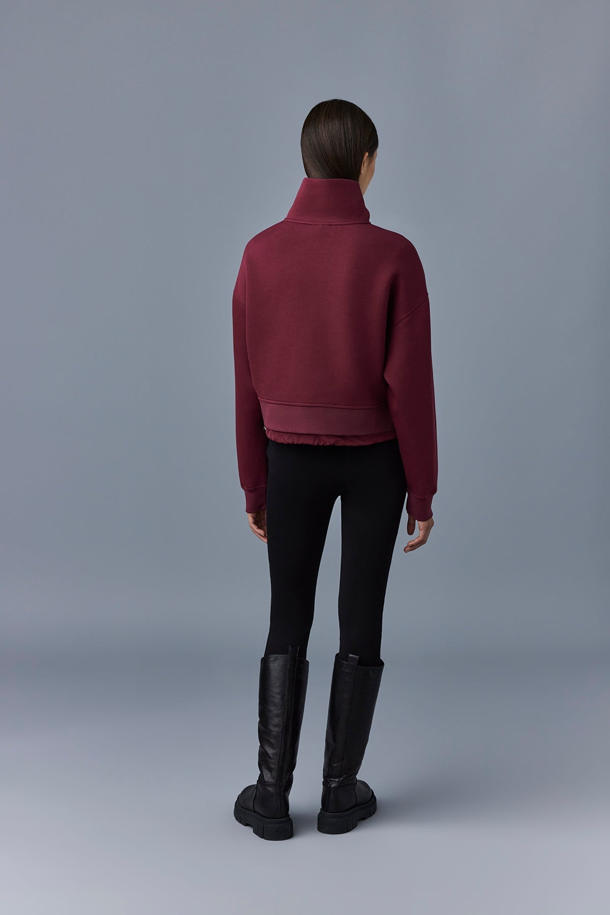 MONROE Double-face jersey pullover for ladies - 5
