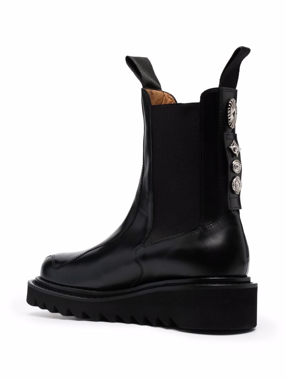 chunky sole Chelsea boots - 3