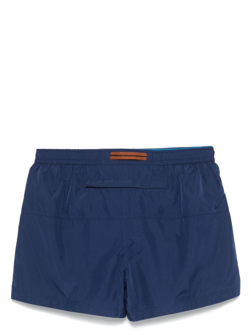 ZEGNA logo-embroidered swim shorts outlook