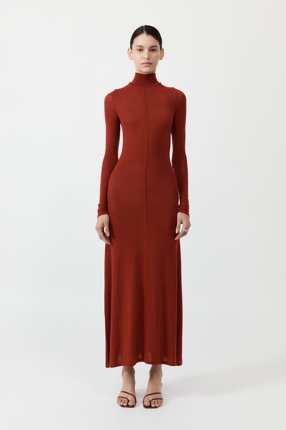 Jersey Maxi Dress - Rouge - 2