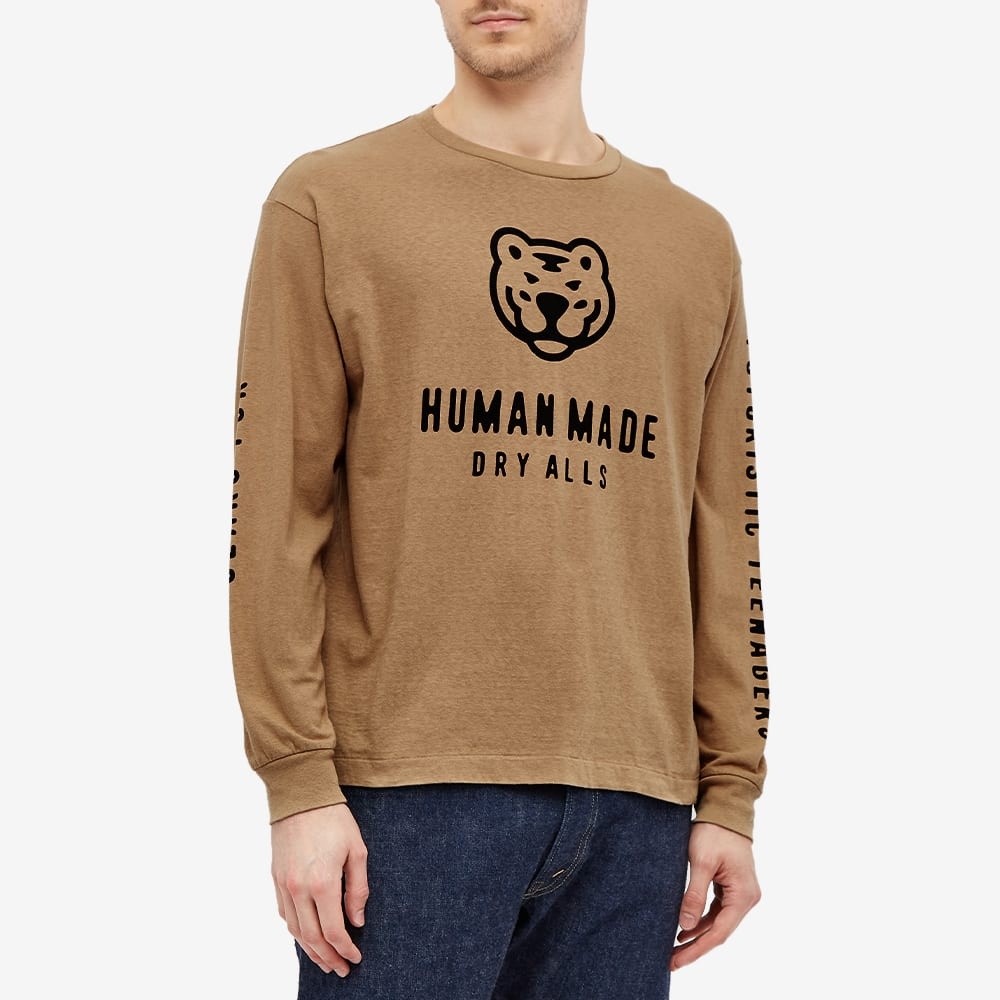 Human Made Long Sleeve Tiger Tee - 3