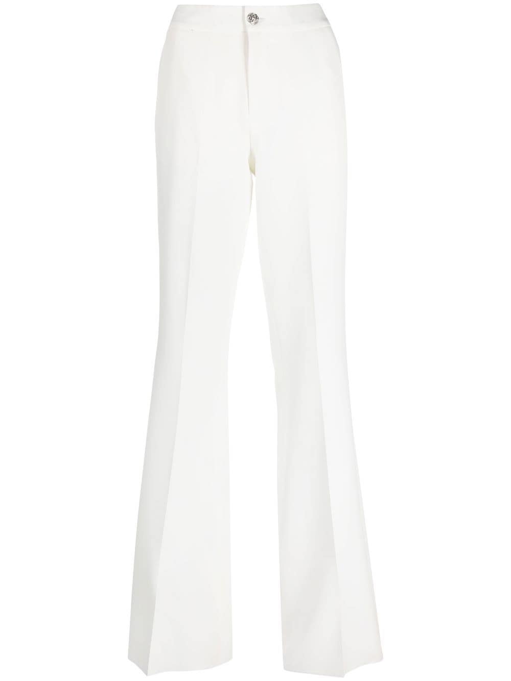 mid-rise flared trousers - 1