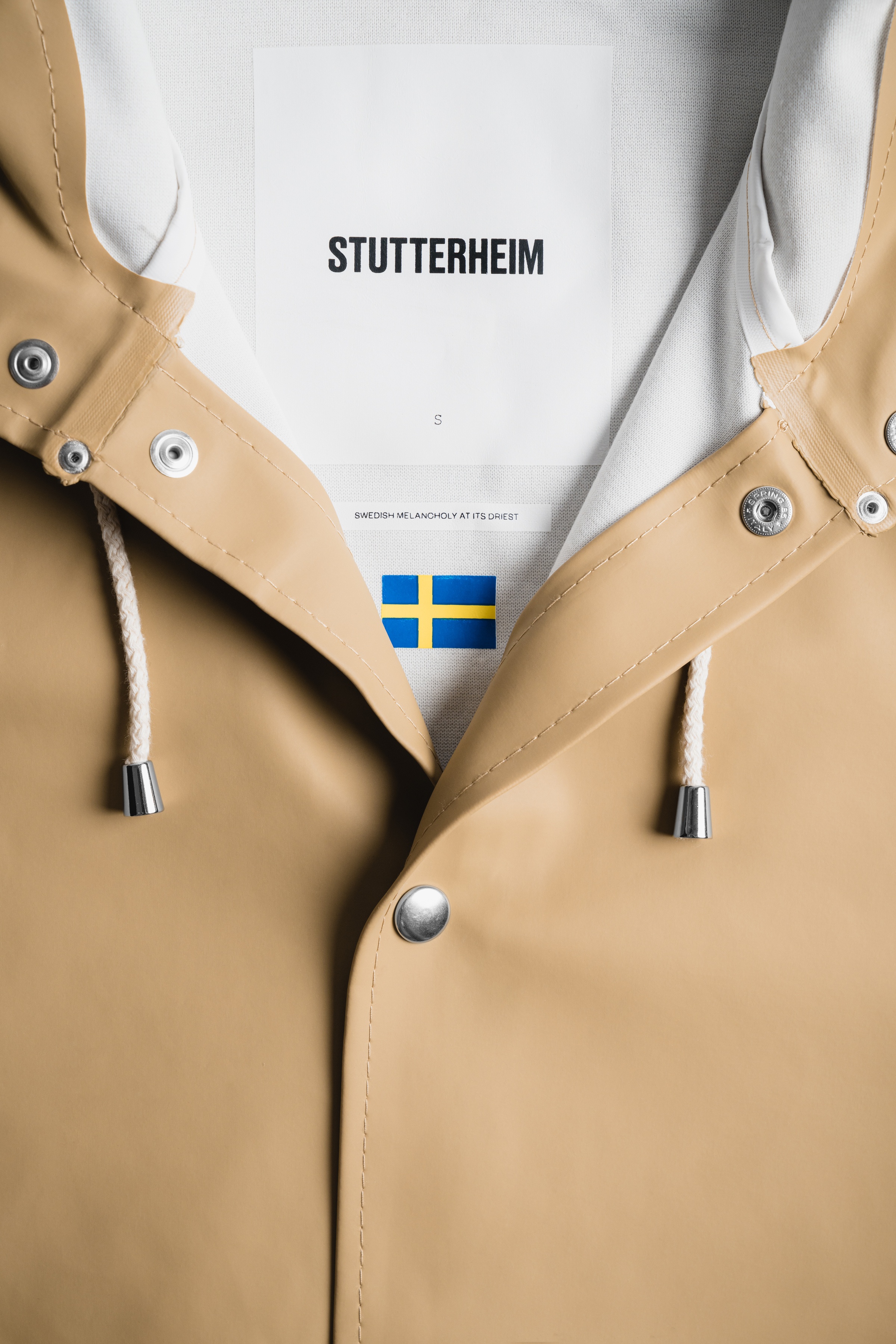 Stockholm Raincoat Sand - 7