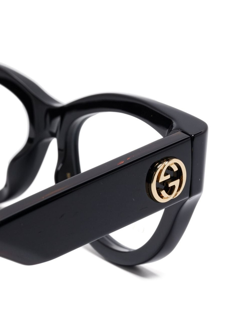 cat eye-frame glasses 3