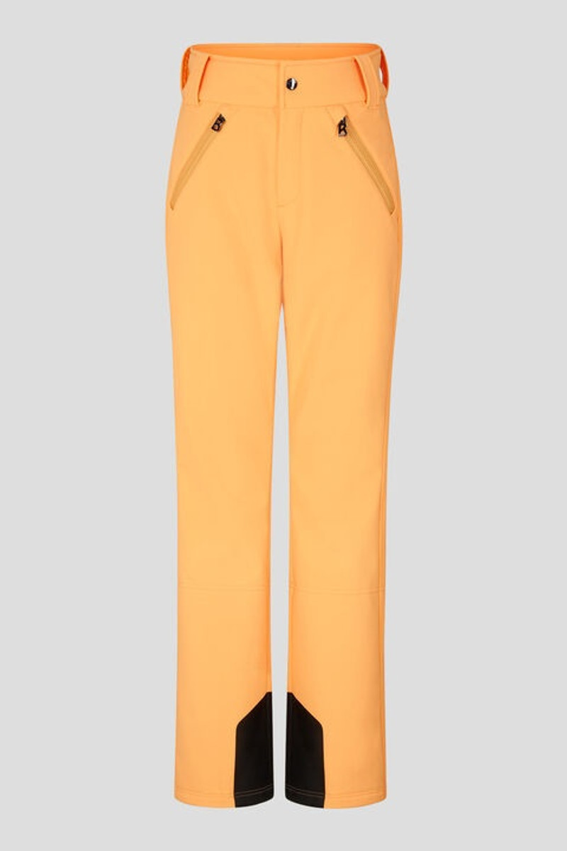 Hazel Softshell ski pants in Orange 1