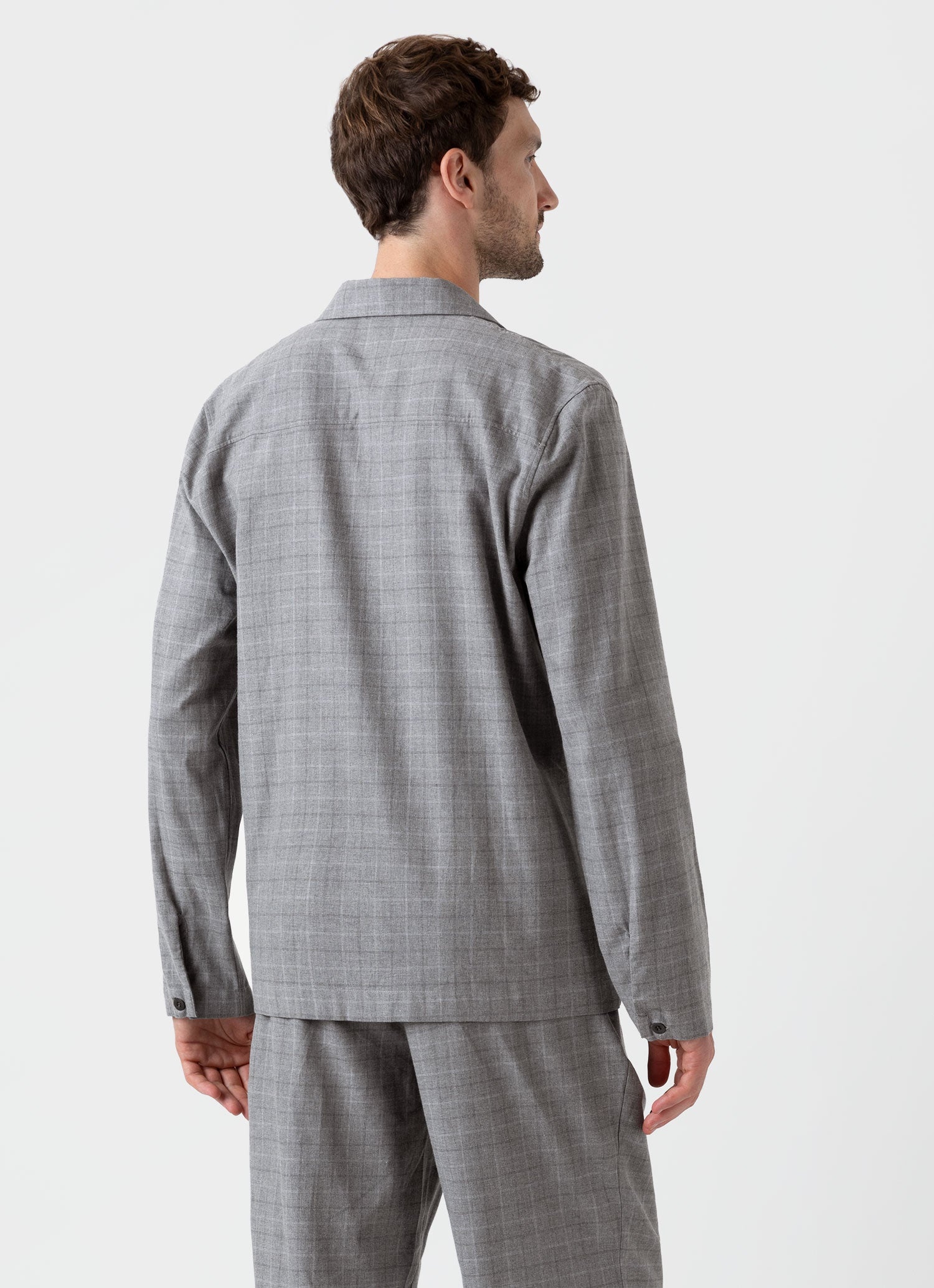 Cotton Flannel Pyjama Shirt - 4