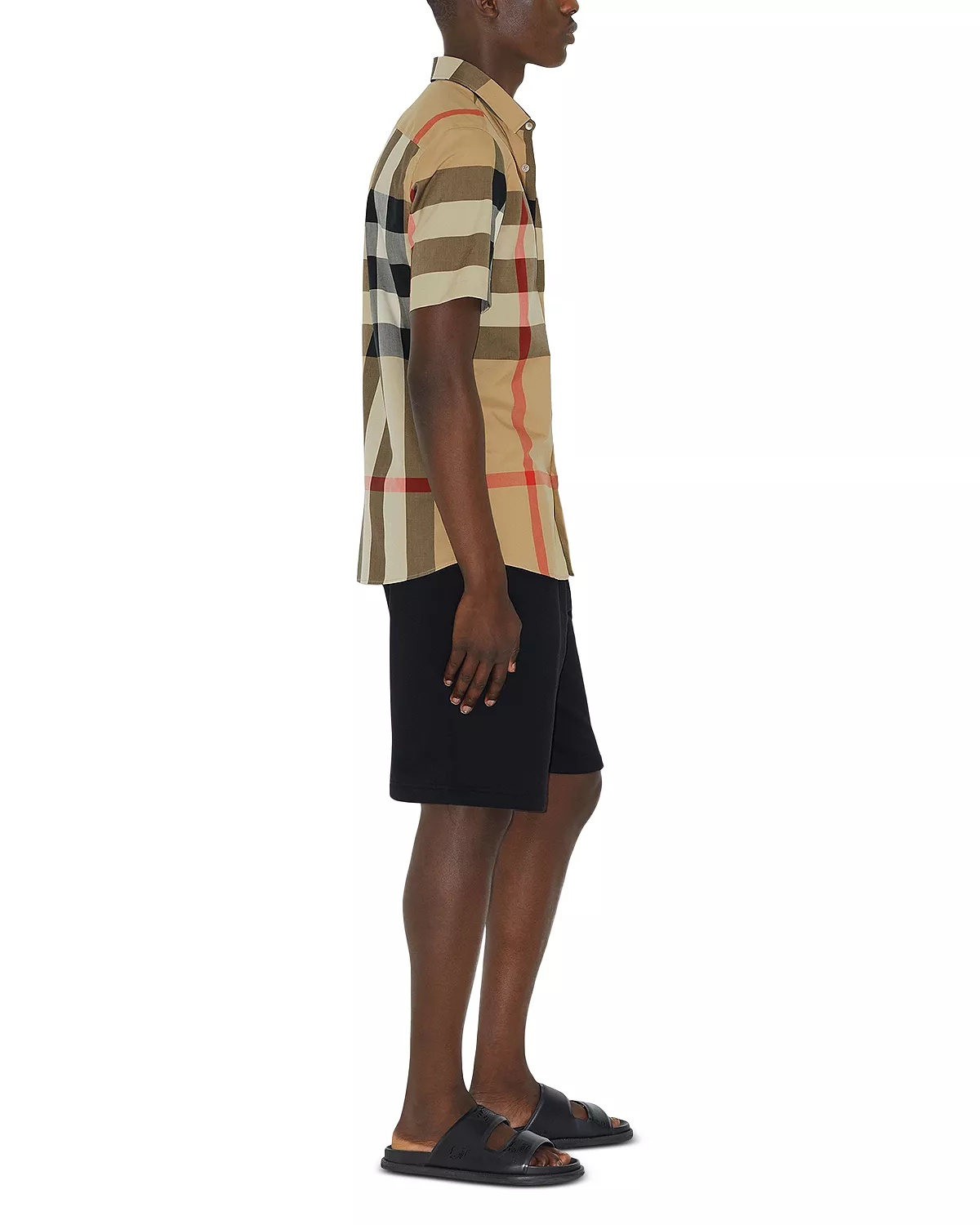 Summerton Cotton Poplin Check Slim Fit Button Down Shirt - 4