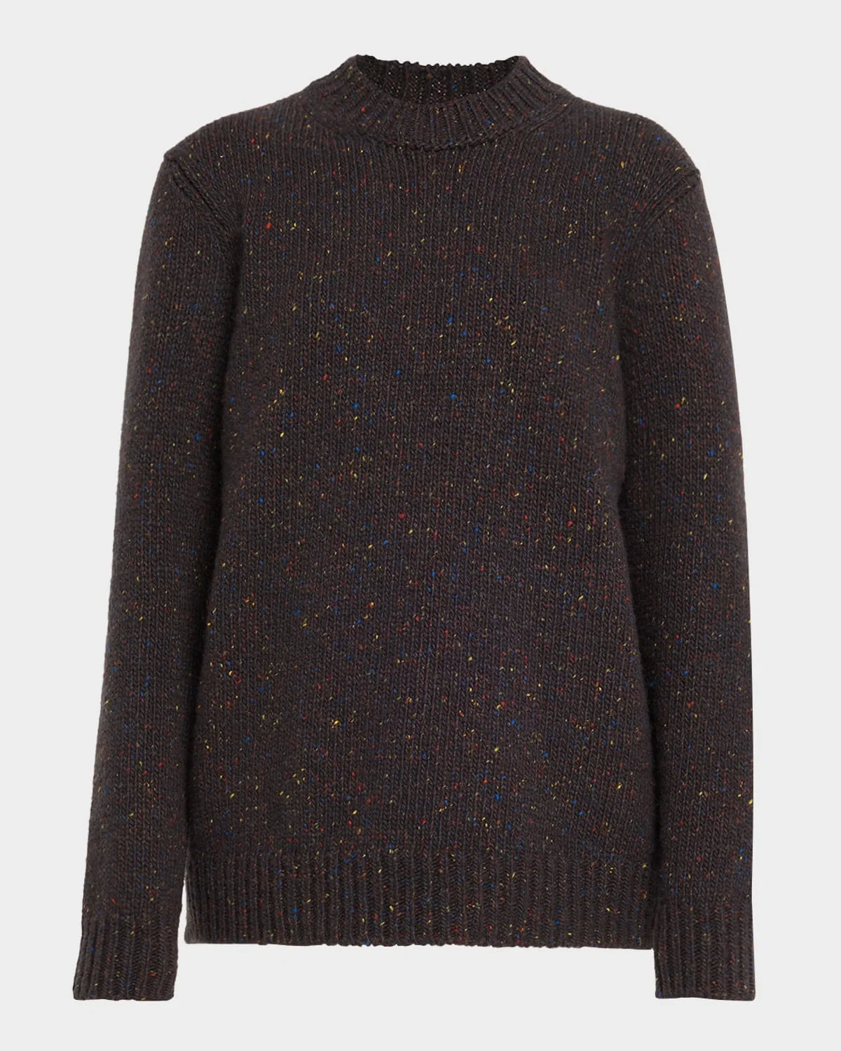 Alfie Speckled Cashmere Knit Sweater - 1