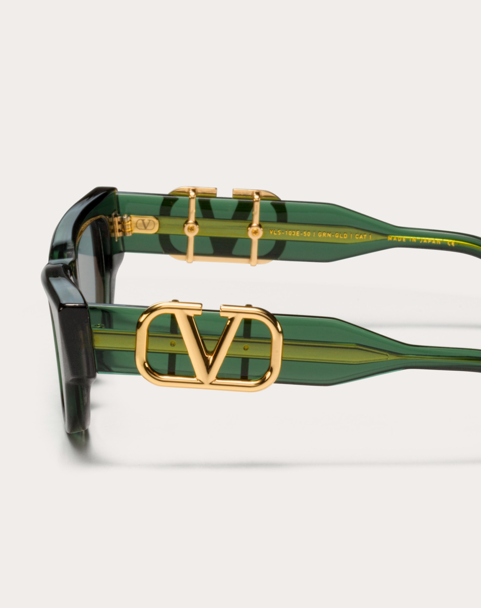 II - CAT EYE ACETATE VLOGO FRAME - 4