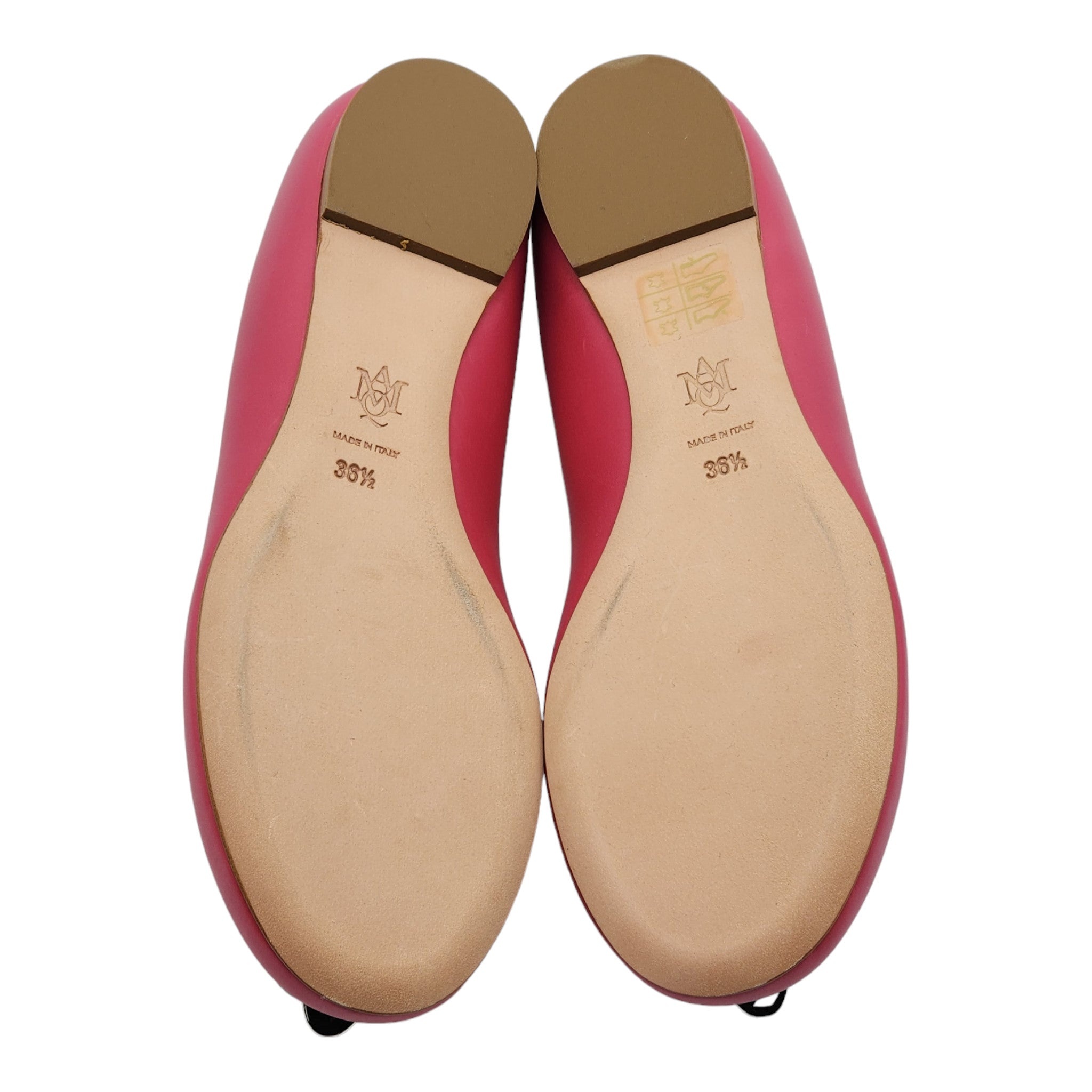 Alexander McQueen Skull Ballerinas - Leather - Pink 36.5 - 6