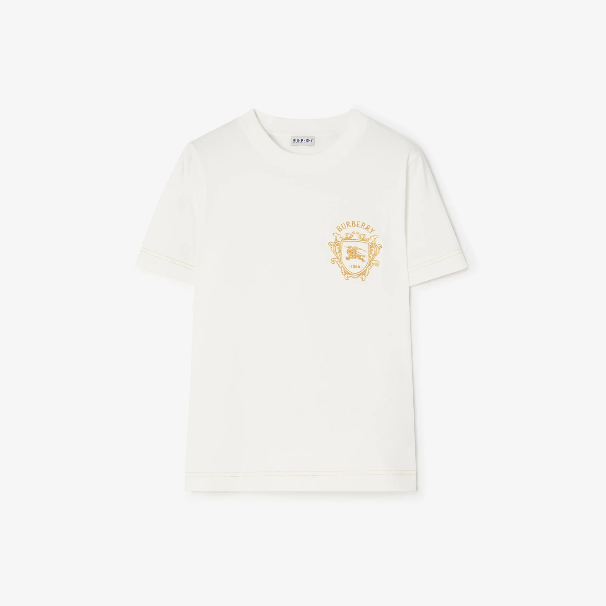 Knight Crest Cotton T-shirt - 1