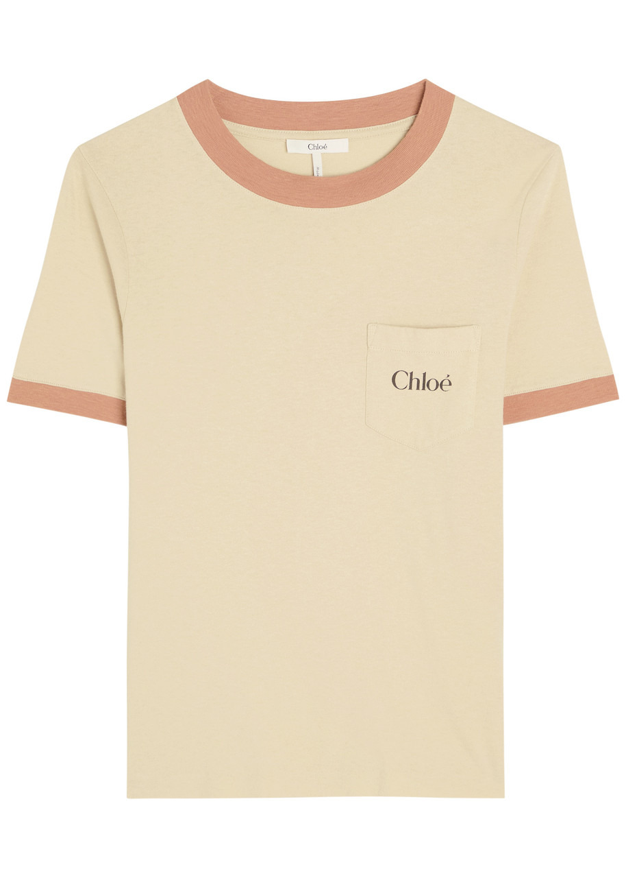 Chloe Logo-printed Cotton T-shirt - 1