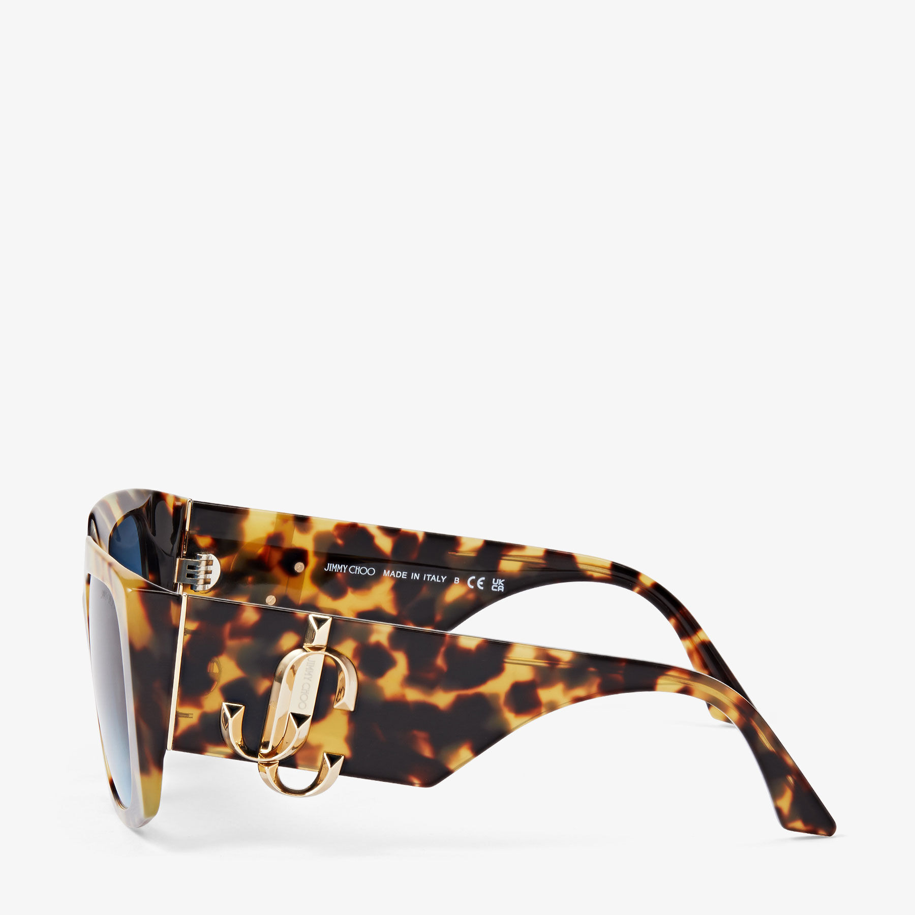 Ariana
Yellow Havana Square Frame Sunglasses - 3