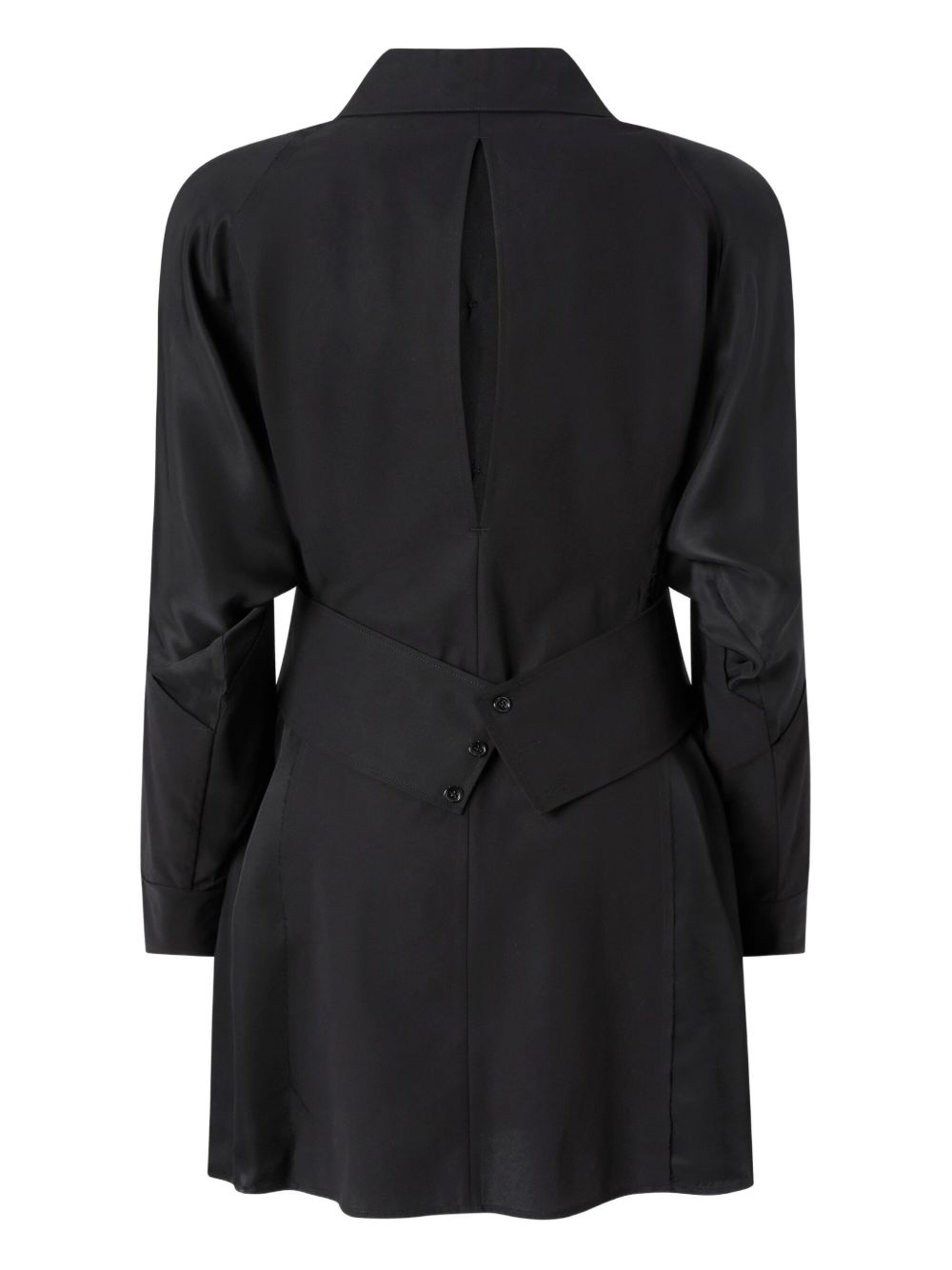 cotton shirt dress - 2