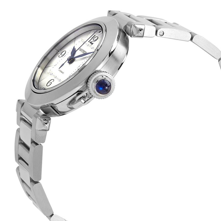 Pre-owned Cartier Pasha Silver Dial Ladies Watch WSPA0013 - 2