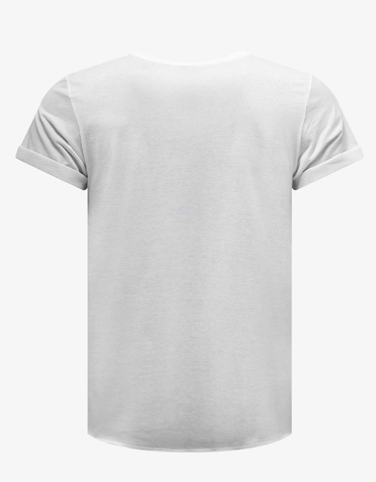 Saint Laurent White Rive Gauche Logo T-Shirt - 2
