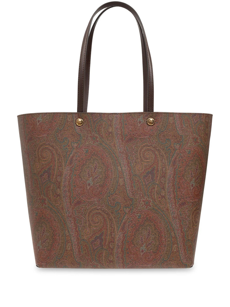 Paisley Print Tote Bag - 1