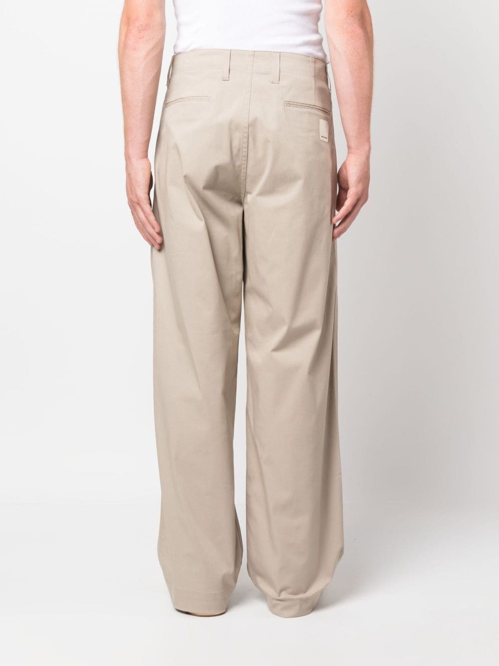 Sustainable Collection straight-leg trousers - 4