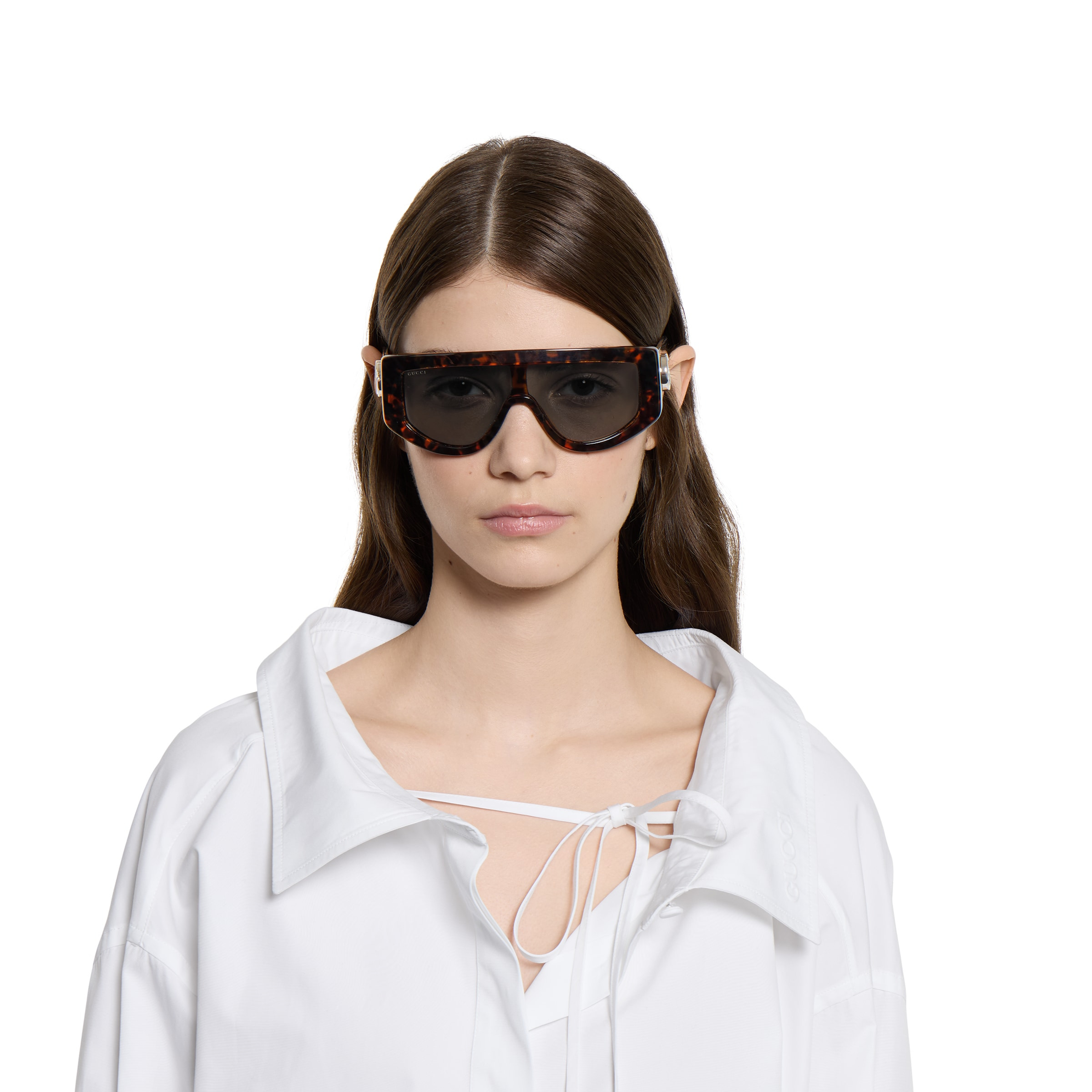 Rectangular frame sunglasses - 3
