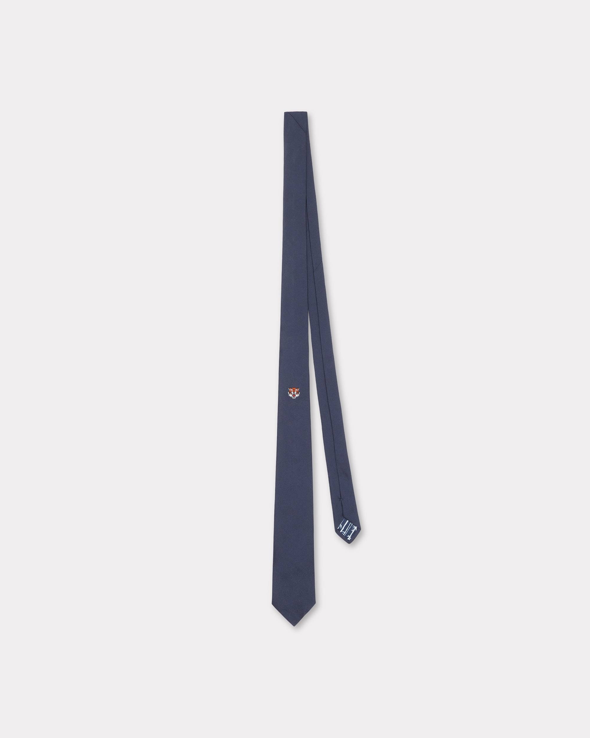 'KENZO Stamp' silk tie - 1