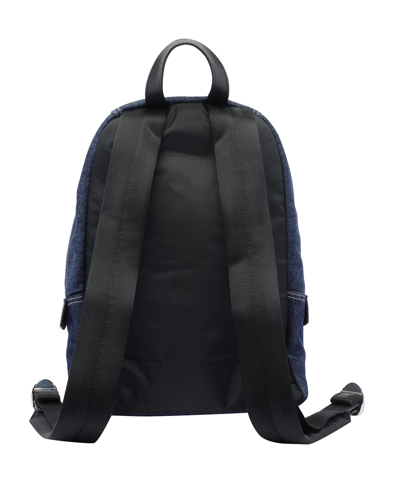 The Biker Colorblock Denim Medium Backacp - 3