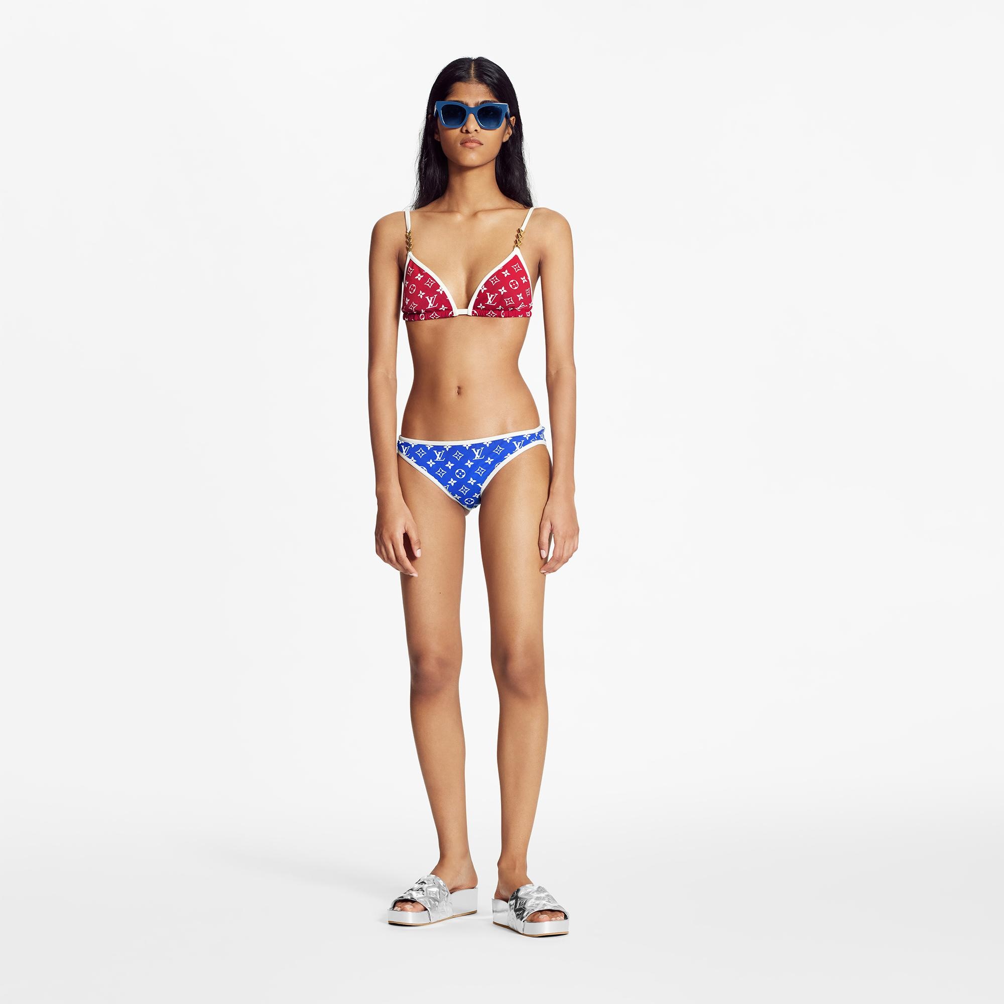 Monogram Ombré Low-Rise Bikini Bottoms - 2