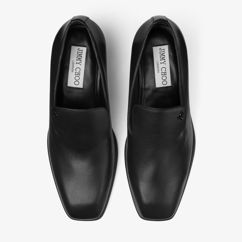 Eliot Slipper 45 Black Vintage Leather Slippers 3