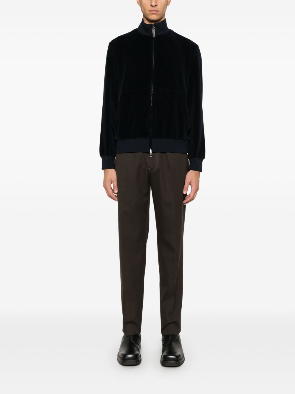 velvet sweatshirt - 2