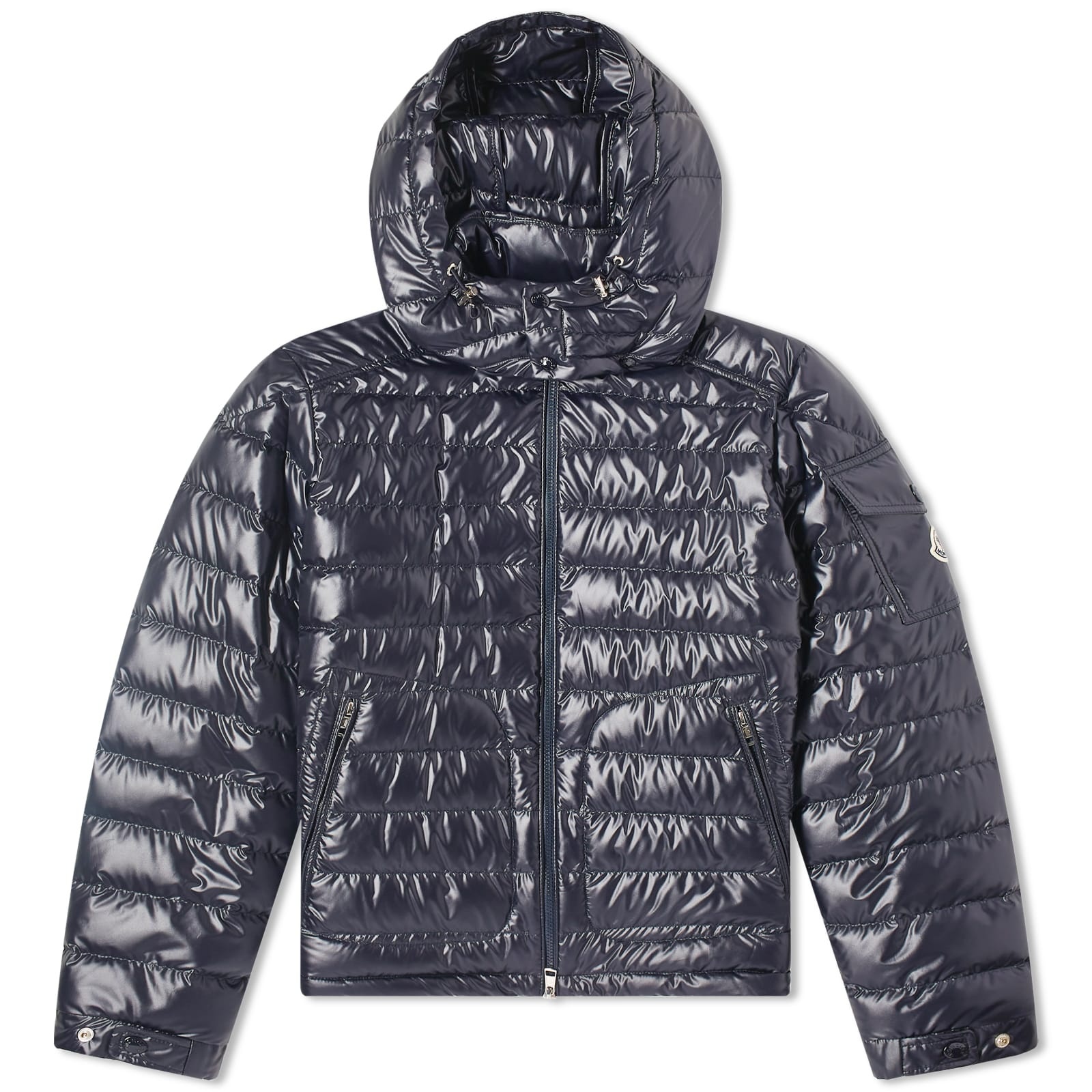 Moncler Lauros Hooded Light Down Jacket - 1
