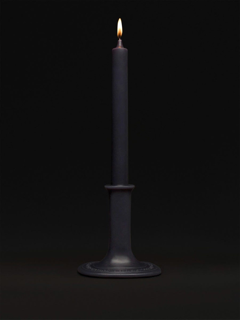 Baies (Berries) - Taper candle with branded oval base 7
