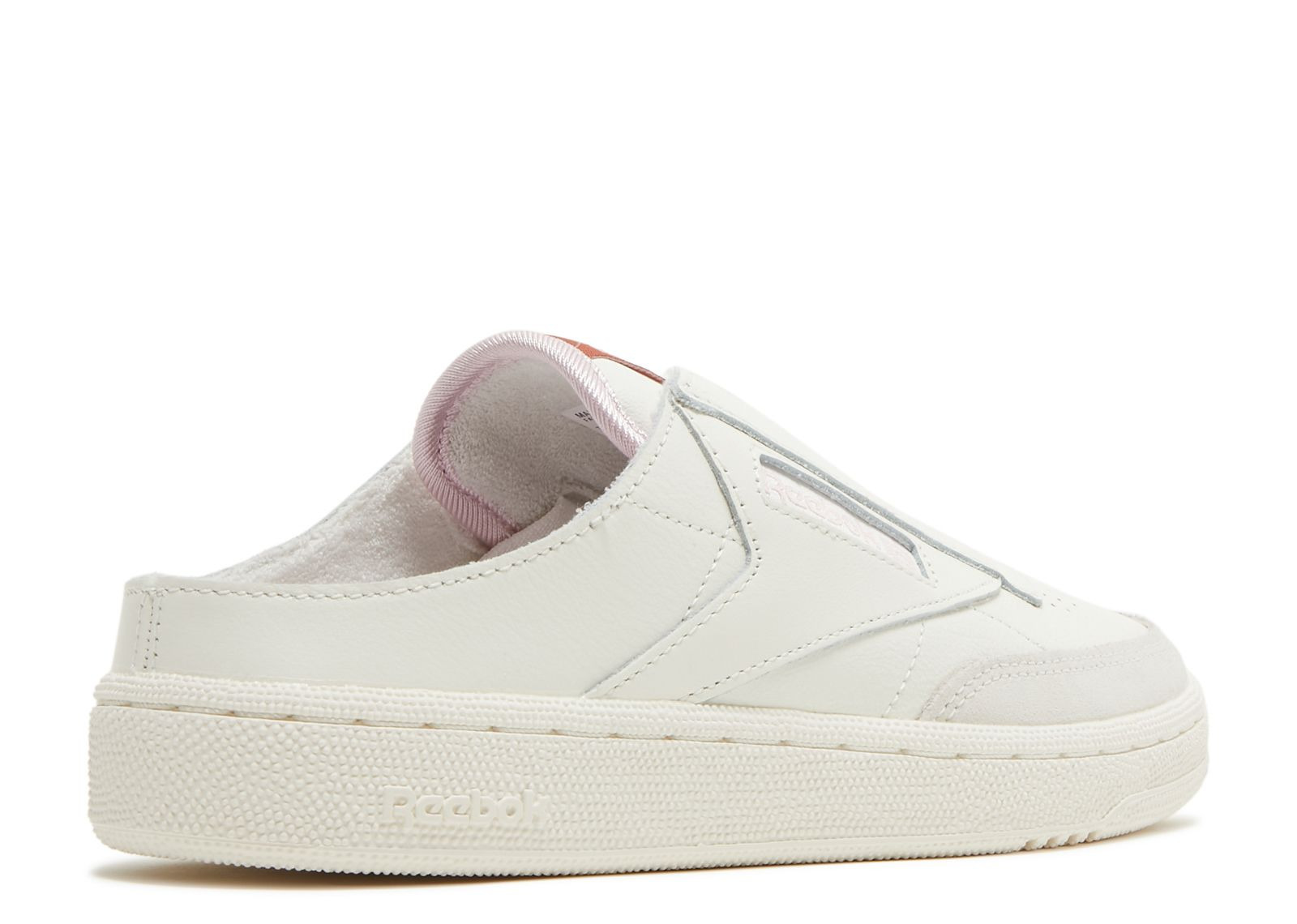 WMNS CLUB C LACELESS MULE 'CHALK' - 3