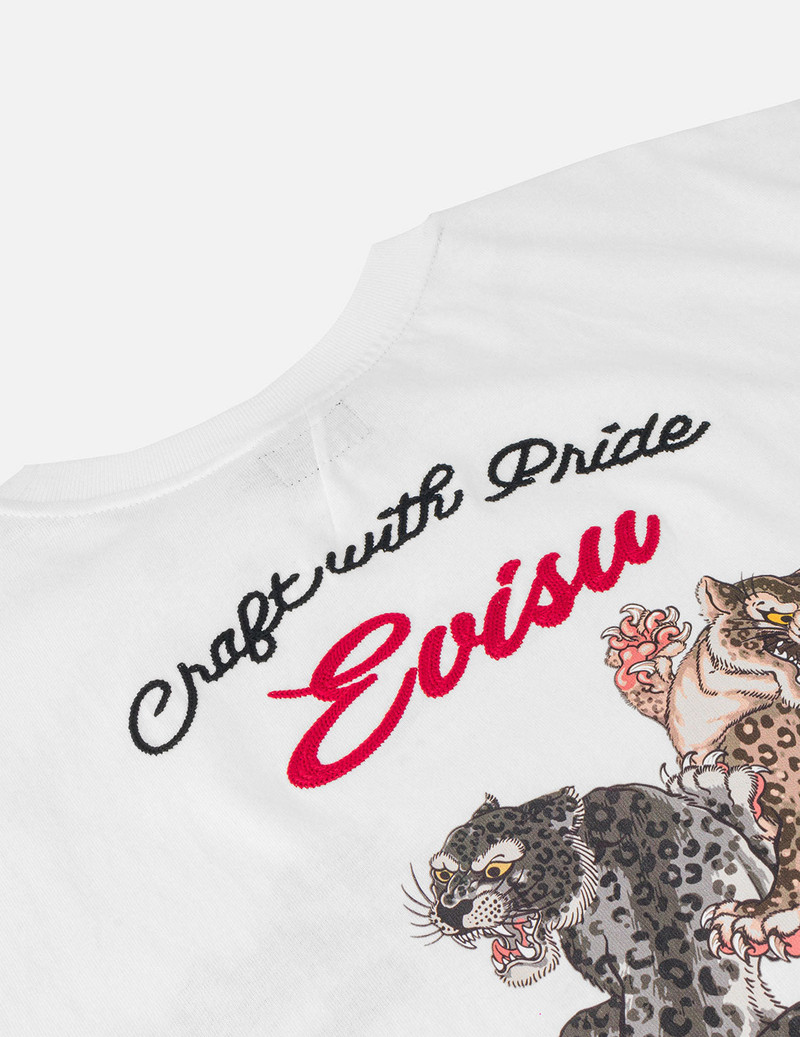 Duo Leopard Printed Embroidery T-Shirt 6