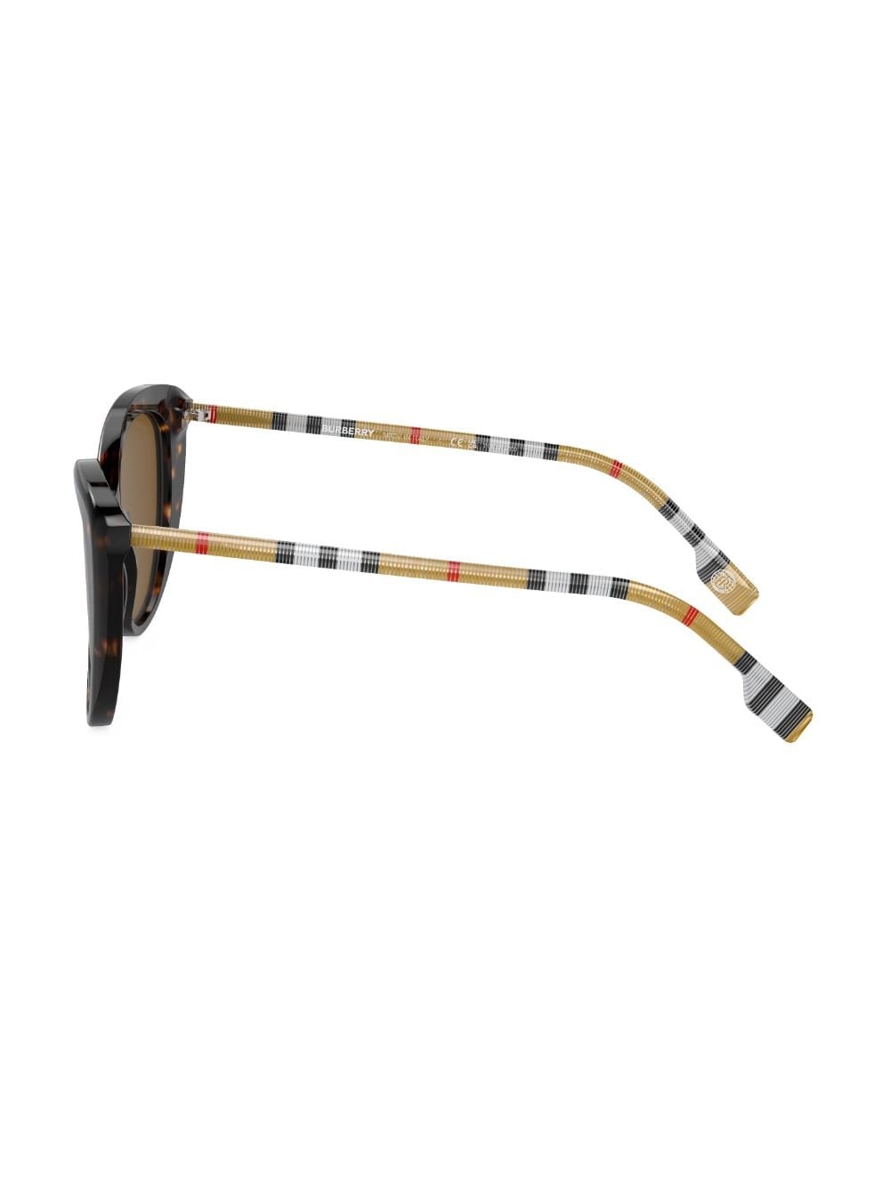 Vintage-check cat-eye sunglasses - 3