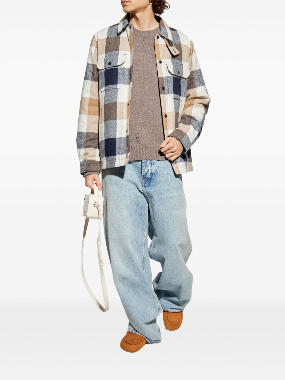 distressed-finish sweater - 2
