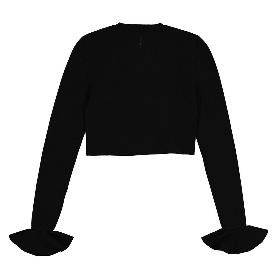 JW Anderson Cropped Ruffled Cuff Top - 6
