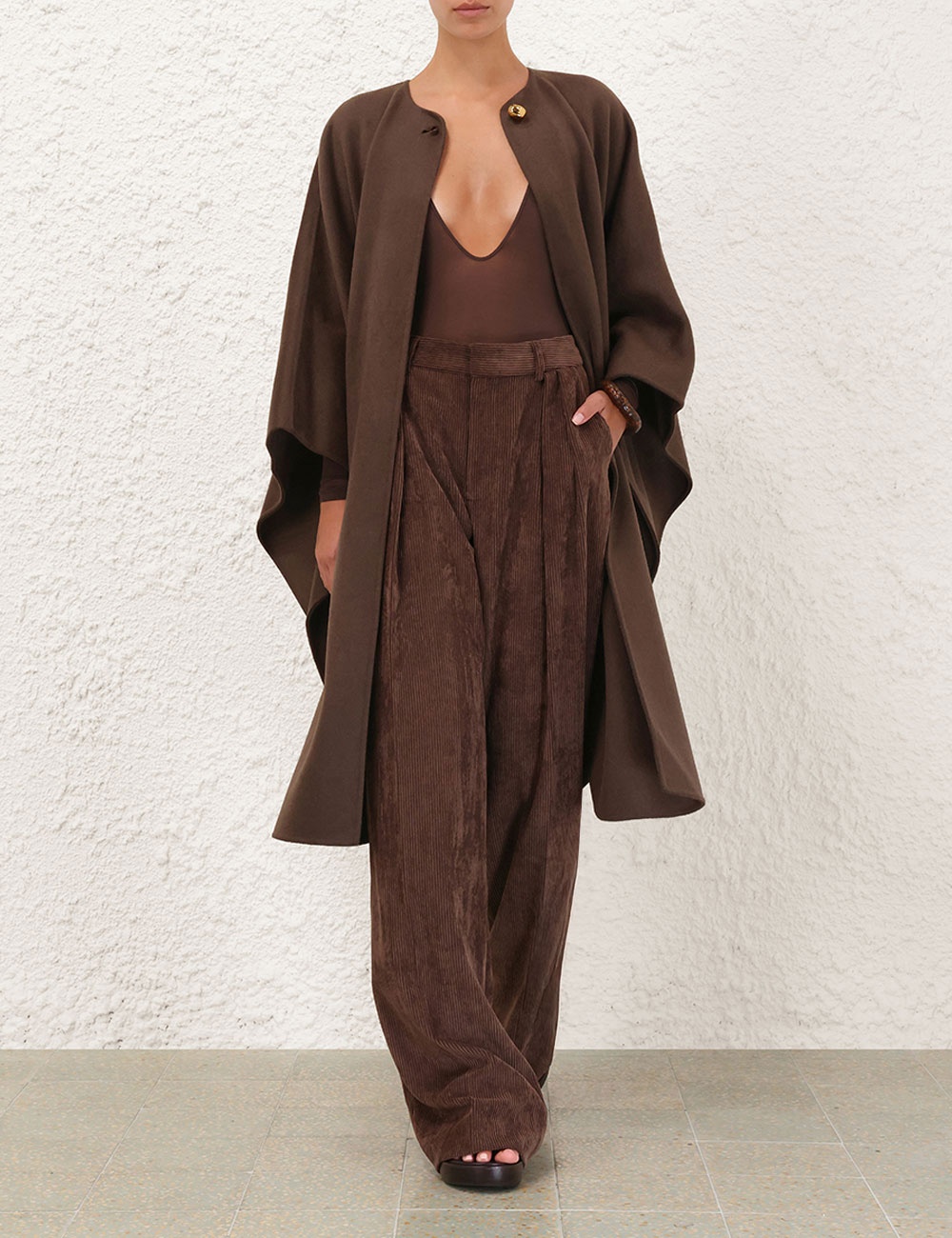 ILLUMINATE BELTED CAPE - 7