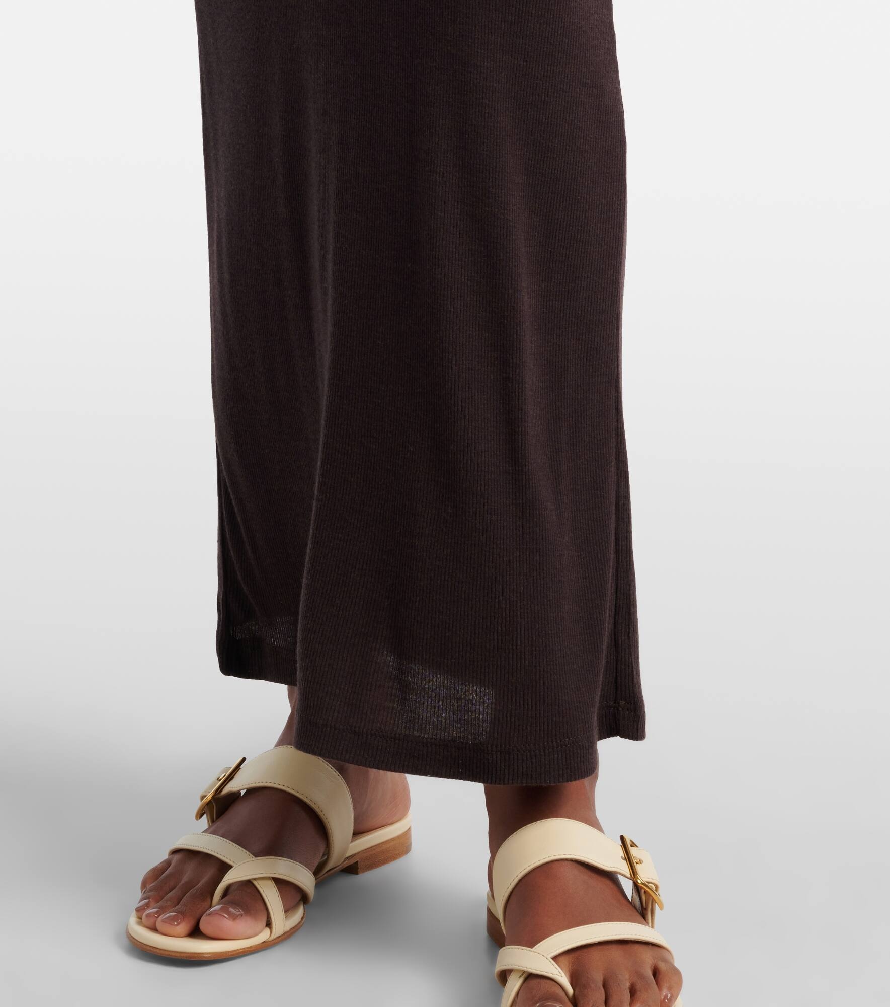 Jersey slip dress - 5