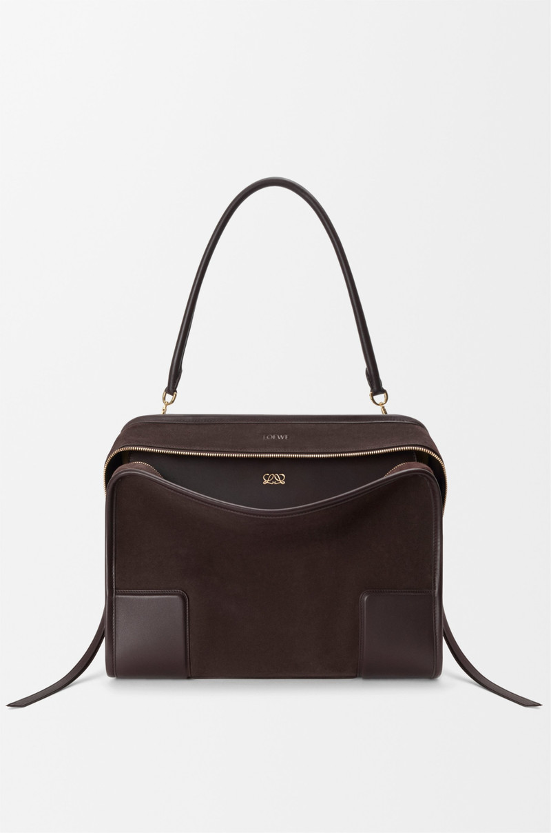 Large Amazona 180 bag in suede 8