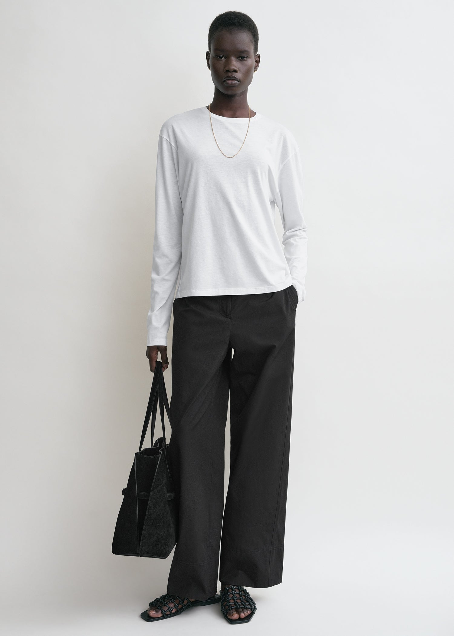 Classic long-sleeve tee white - 2