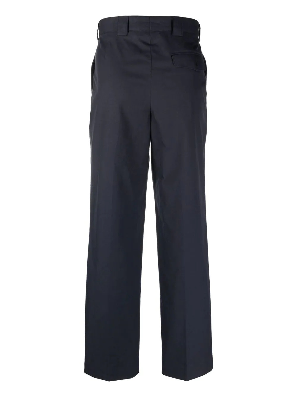 straight-leg organic-cotton trousers - 2