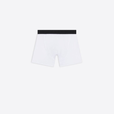 BALENCIAGA Men's Boxer Briefs in White outlook