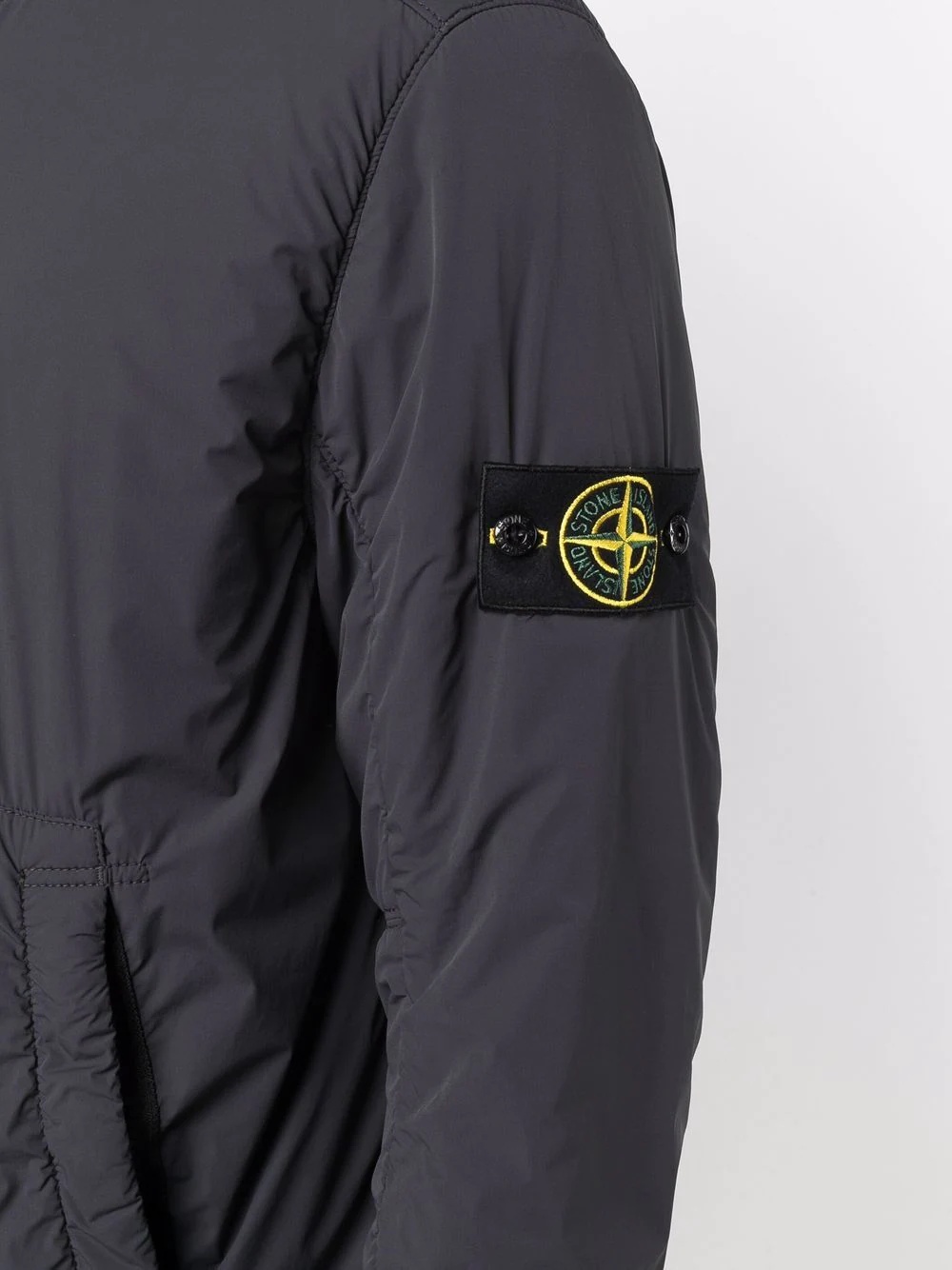 logo-patch hooded jacket - 5