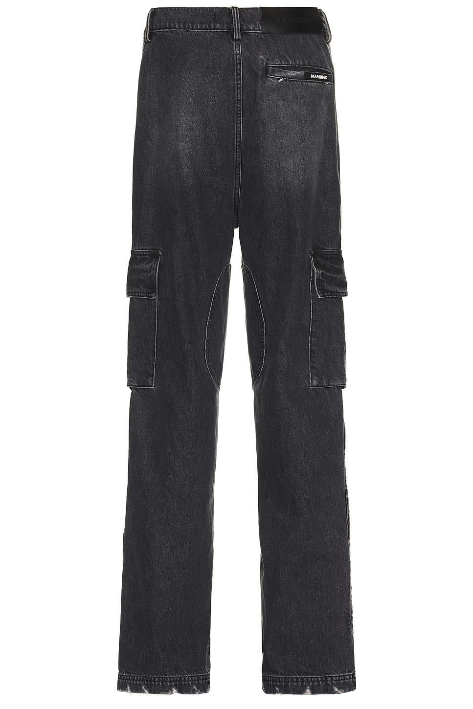 Denim Track Logo Cargo Jeans - 2