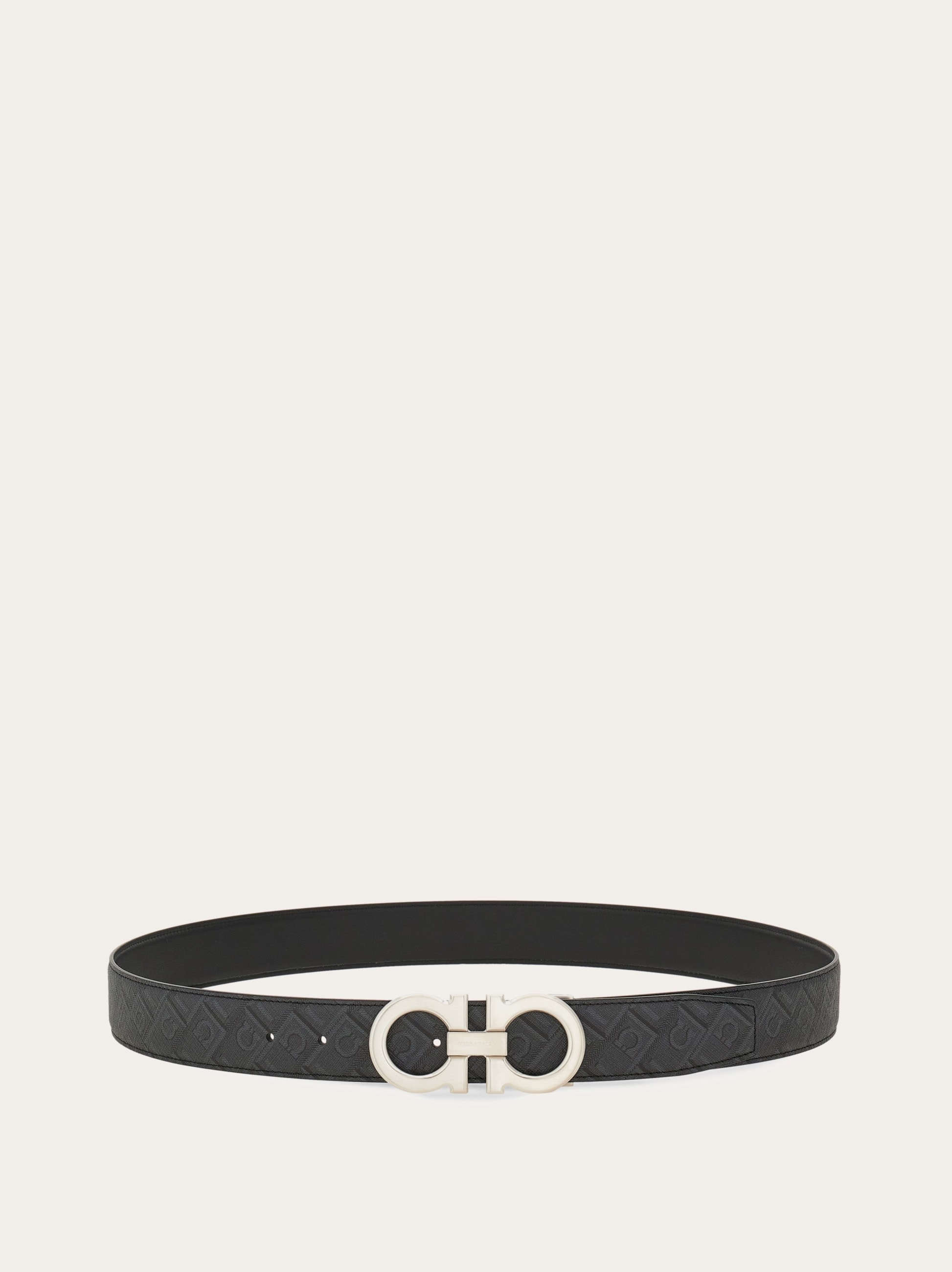 Reversible and adjustable Gancini belt - 3