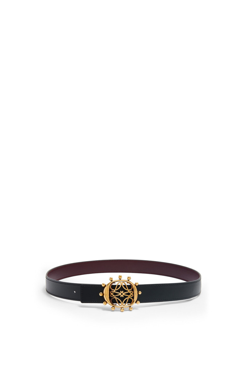 Loewe Reversible Anagram Ellipse belt in smooth calfskin outlook
