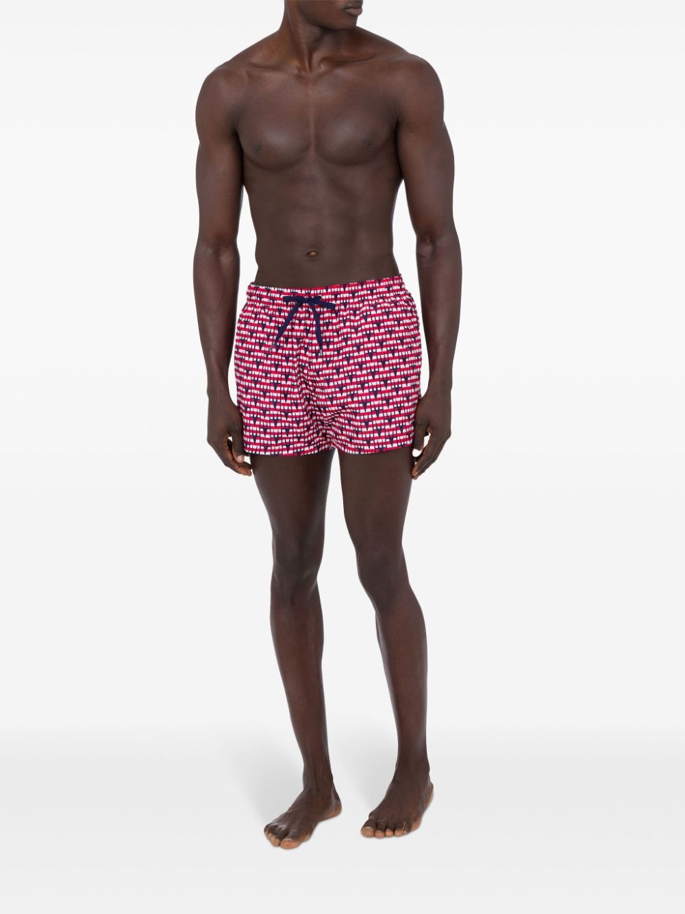 patterned swim shorts - 3