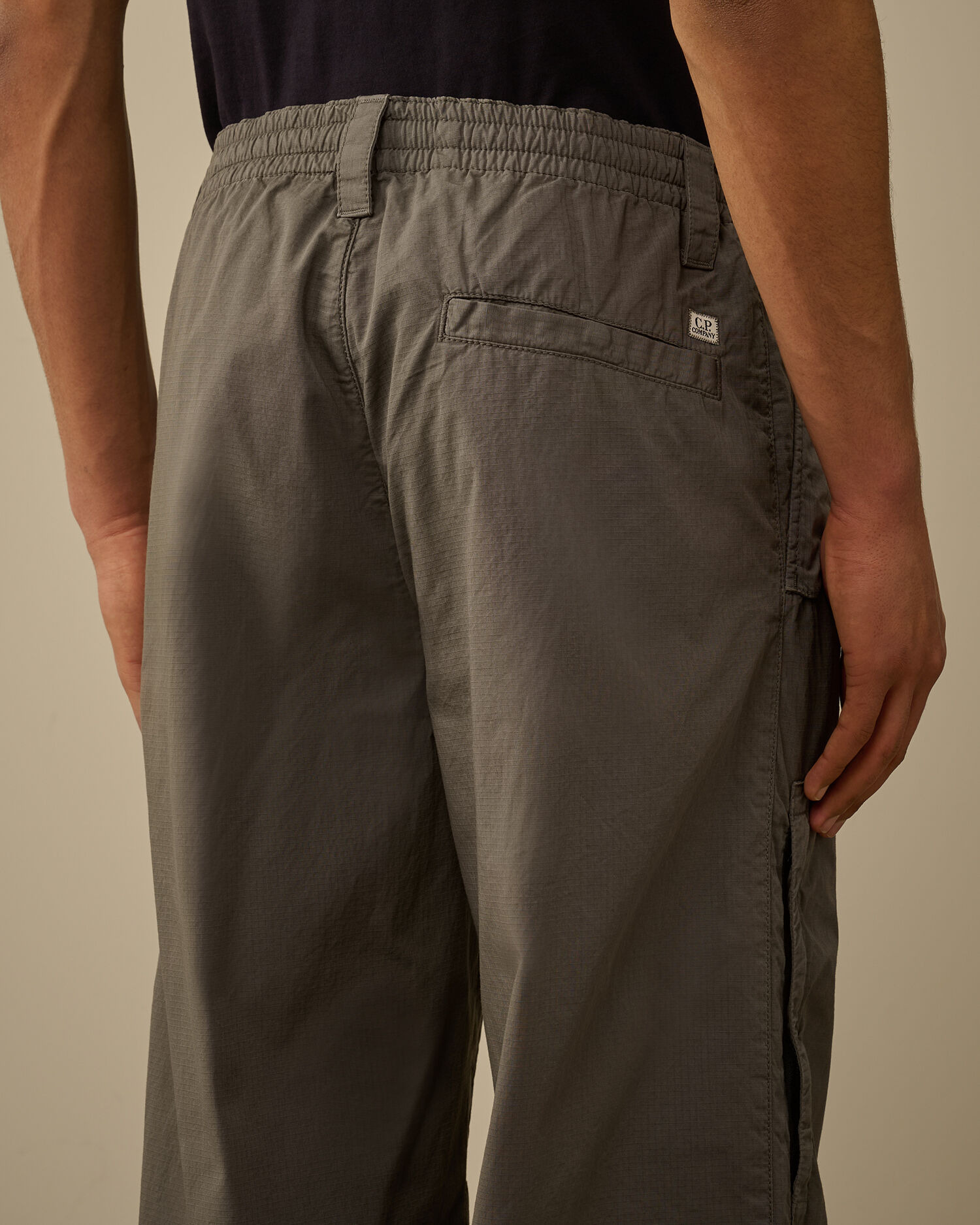 Cotton Rip Stop Loose Pants - 6