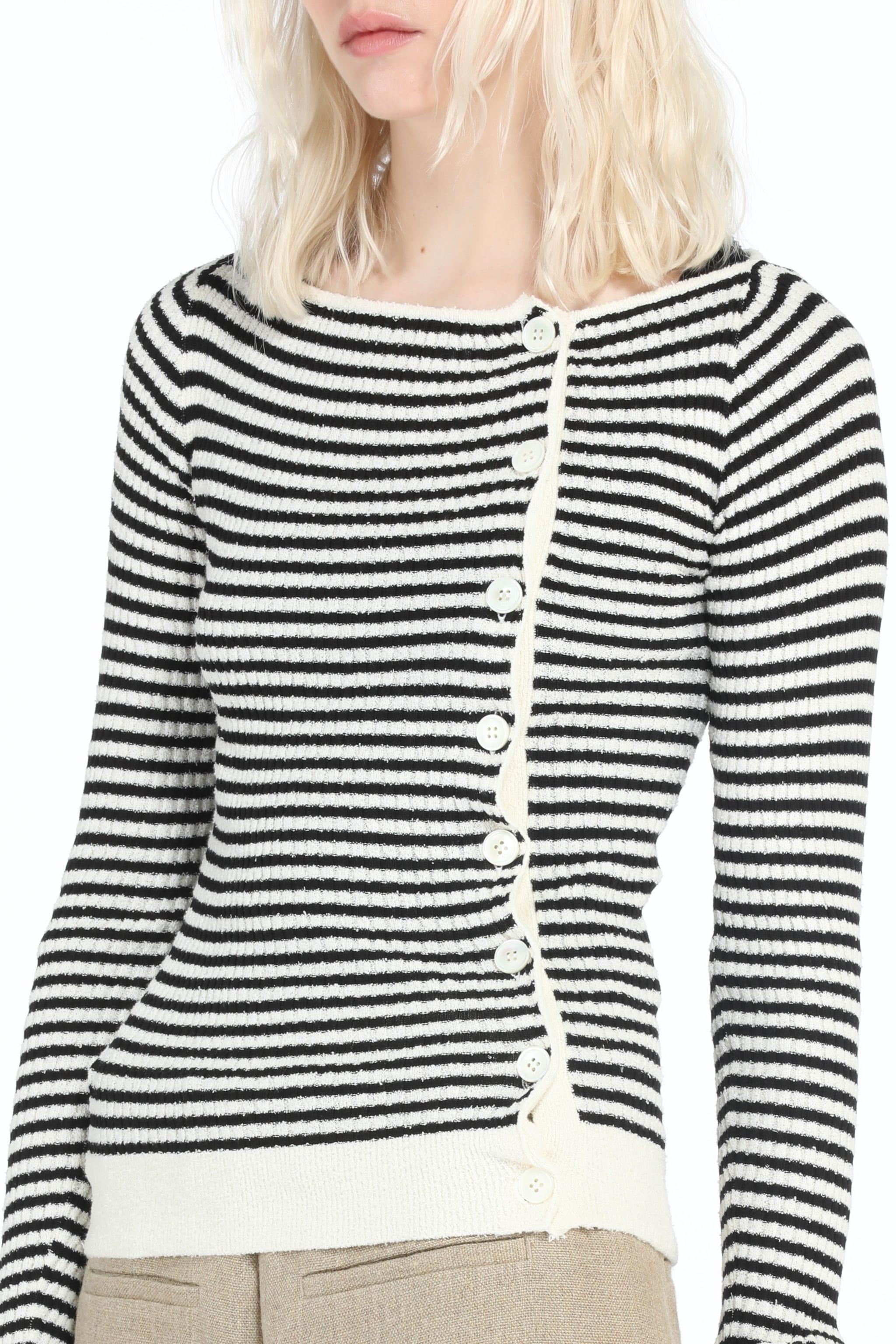 STRIPED CARDIGAN - 5