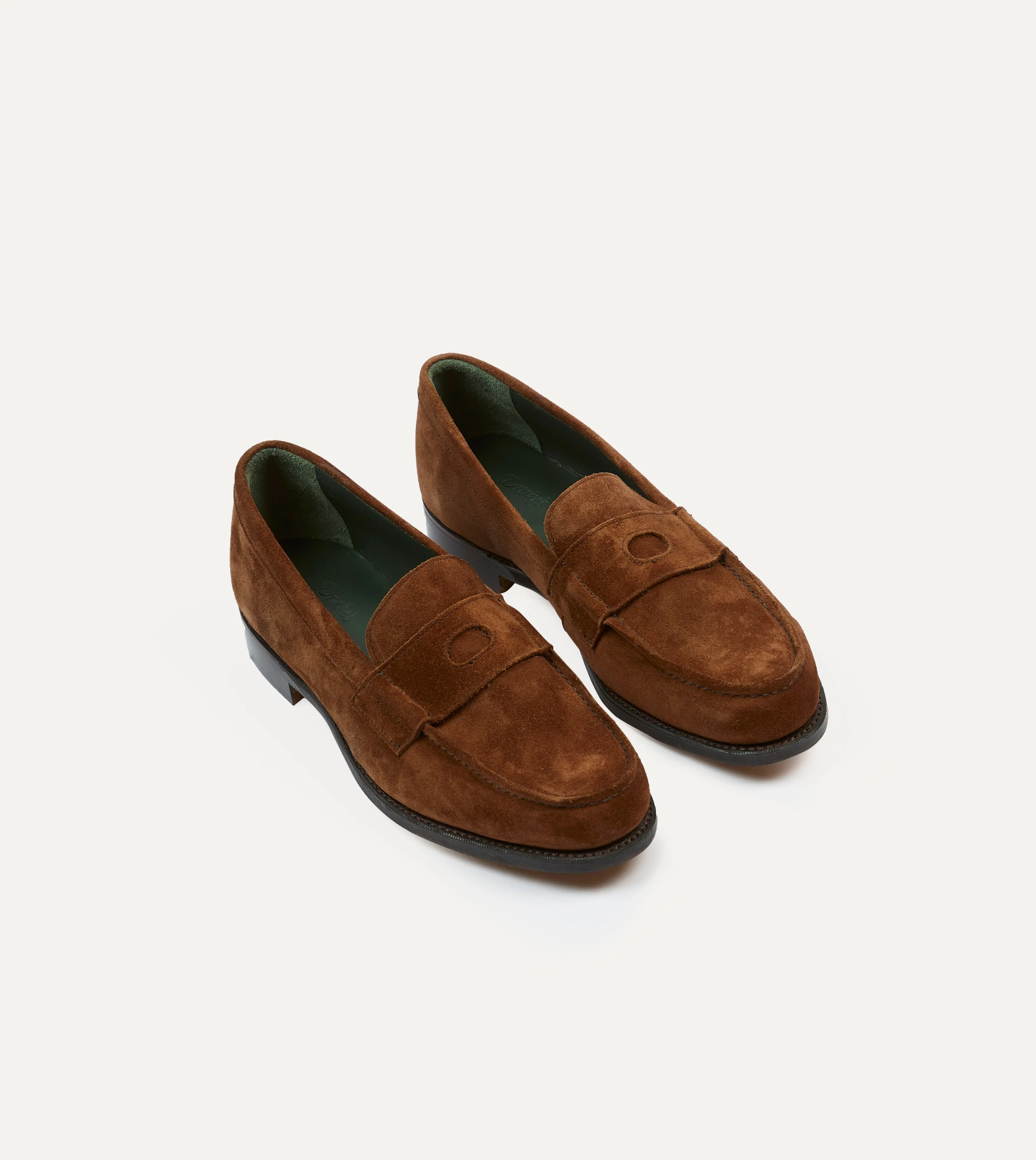 Snuff Suede Charles Mk II Goodyear Welted Penny Loafer - 1